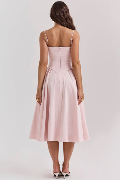 Felicity | Corset Midi Dress - Lora Toronto