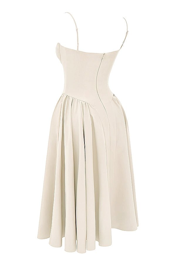 Felicity | Corset Midi Dress - Lora Toronto