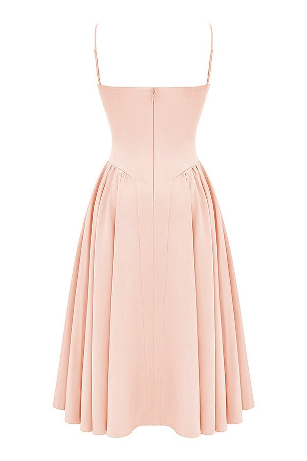Felicity | Corset Midi Dress - Lora Toronto