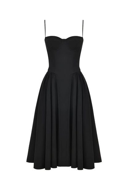 Felicity | Corset Midi Dress - Lora Toronto