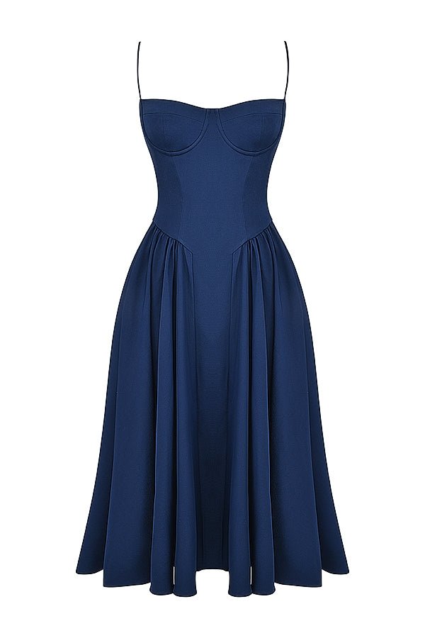 Felicity | Corset Midi Dress - Lora Toronto
