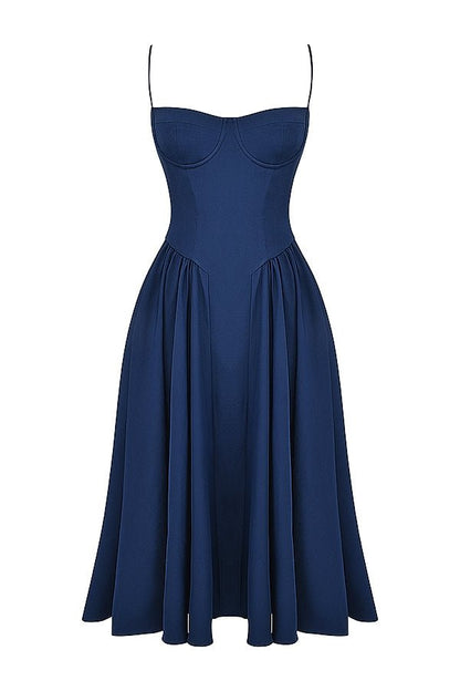 Felicity | Corset Midi Dress - Lora Toronto