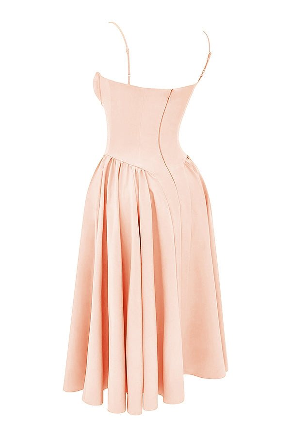 Felicity | Corset Midi Dress - Lora Toronto