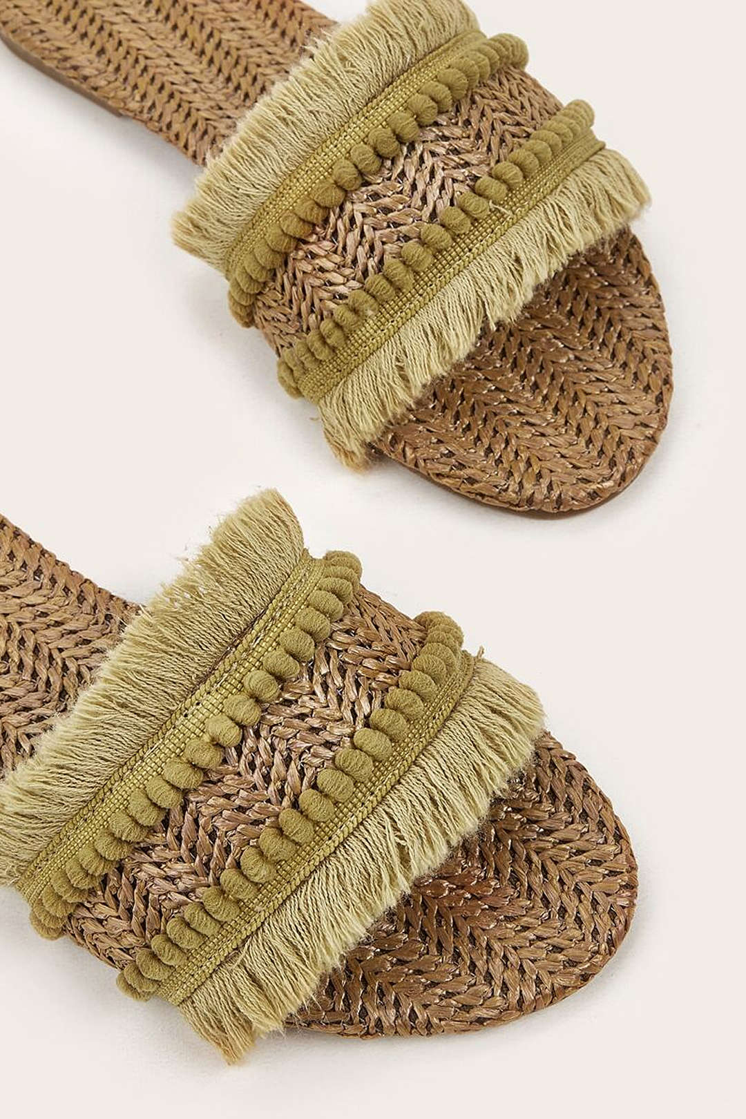 Fringe Slippers - Lora Toronto