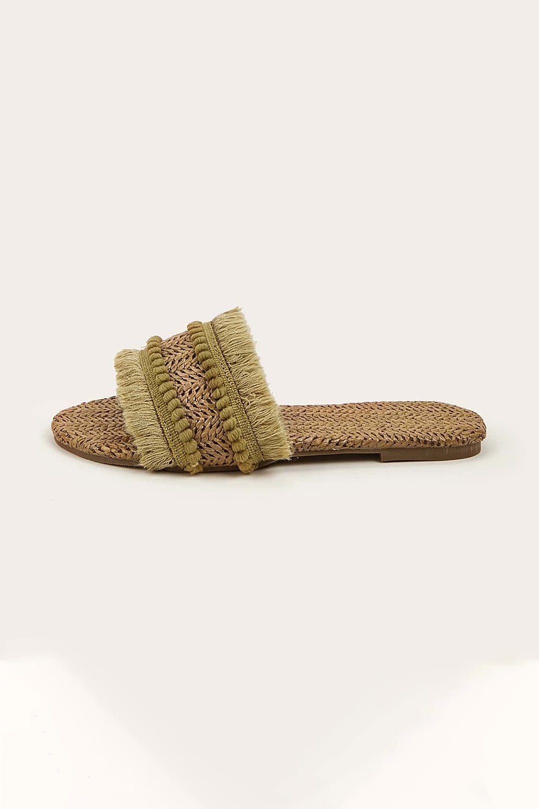 Fringe Slippers - Lora Toronto