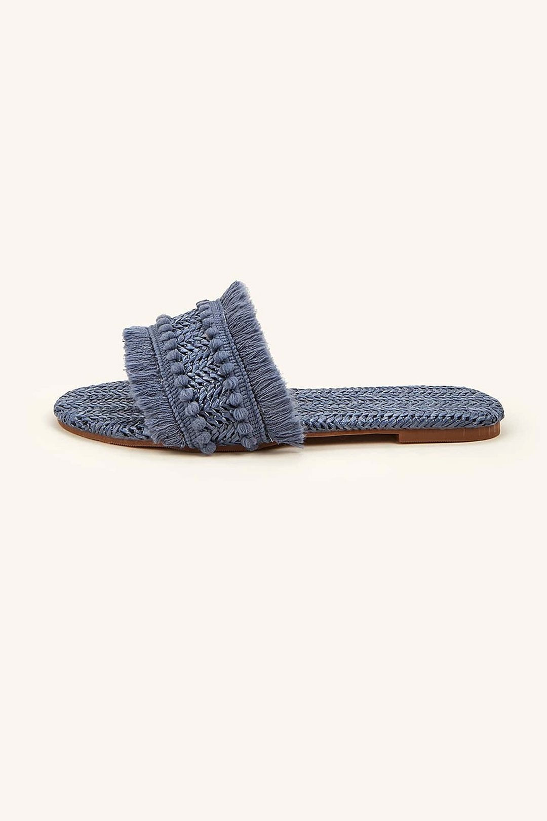Fringe Slippers - Lora Toronto