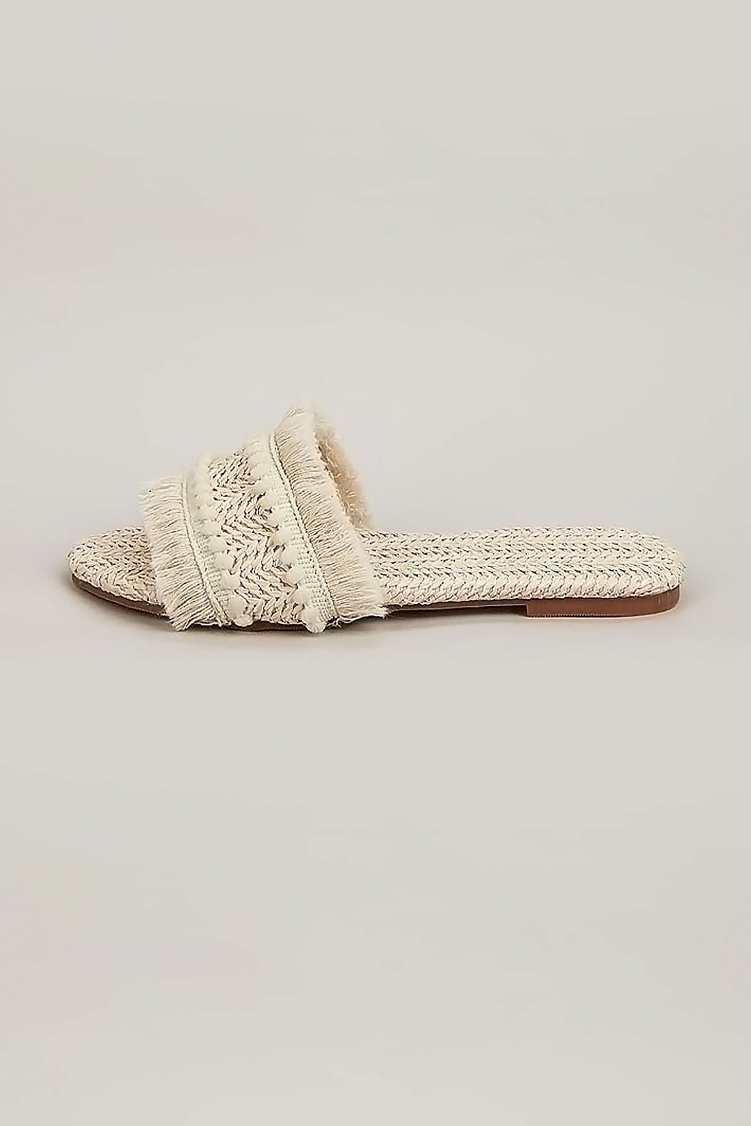 Fringe Slippers - Lora Toronto