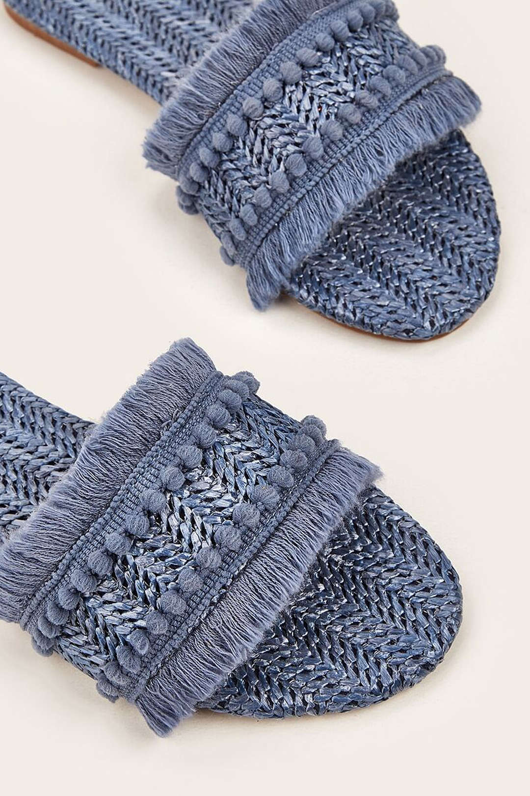 Fringe Slippers - Lora Toronto