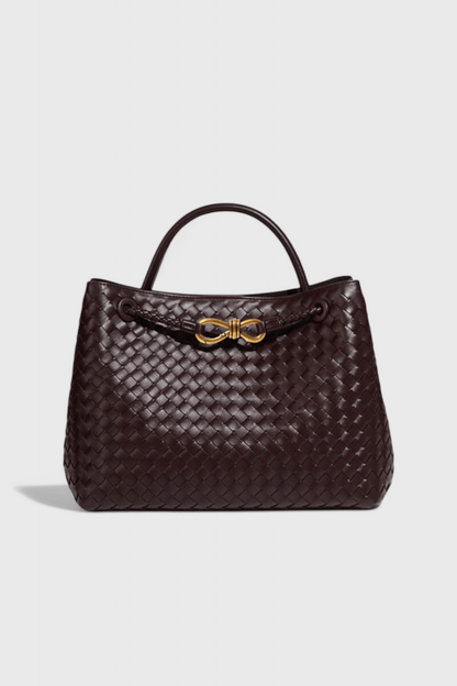 Indigo Woven Everyday Bag - Lora Toronto