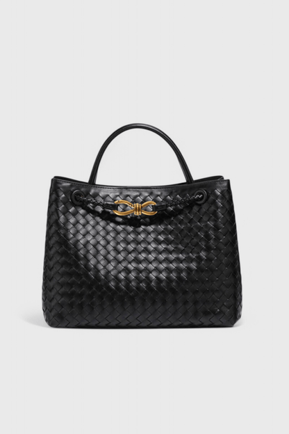 Indigo Woven Everyday Bag - Lora Toronto