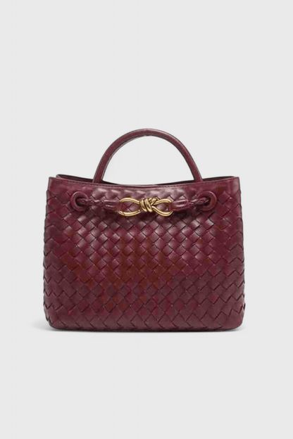 Indigo Woven Everyday Bag - Lora Toronto