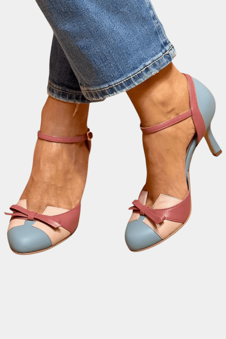 Janell Orthopaedic Comfort Heeled Sandals - Lora Toronto