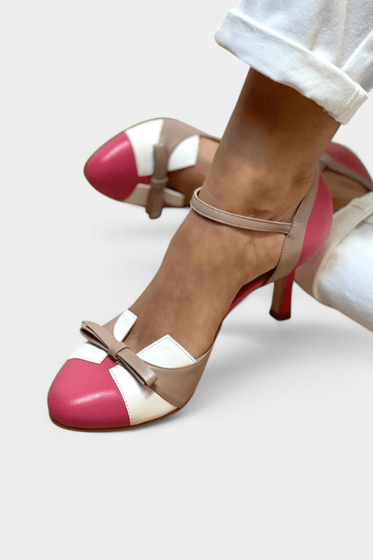 Janell Orthopaedic Comfort Heeled Sandals - Lora Toronto