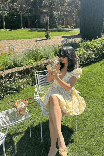 Juliette | Floral Mini Dress - Lora Toronto