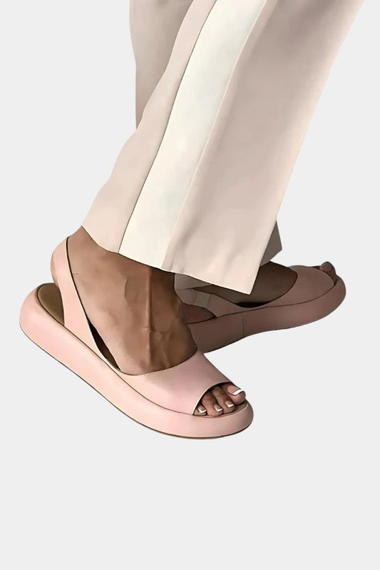 Lilibet Slip - On Comfort Slingback Sandals - Lora Toronto