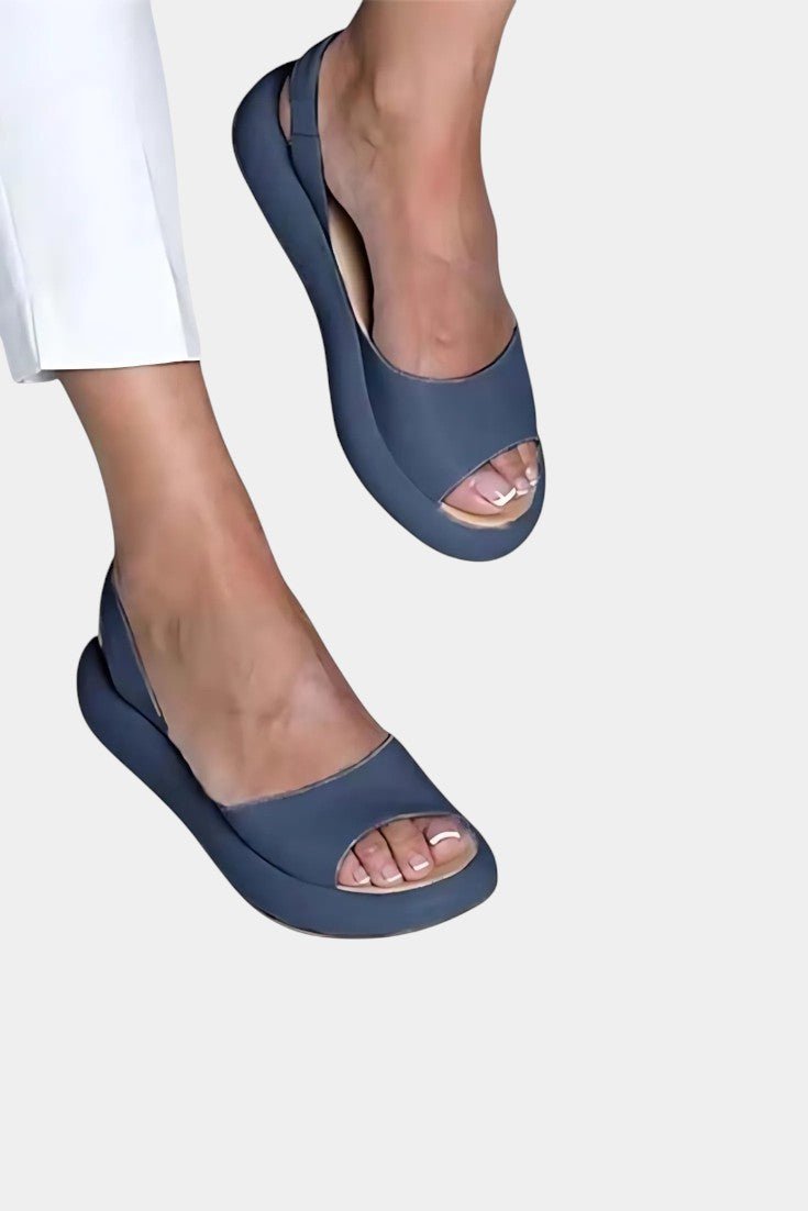 Lilibet Slip - On Comfort Slingback Sandals - Lora Toronto