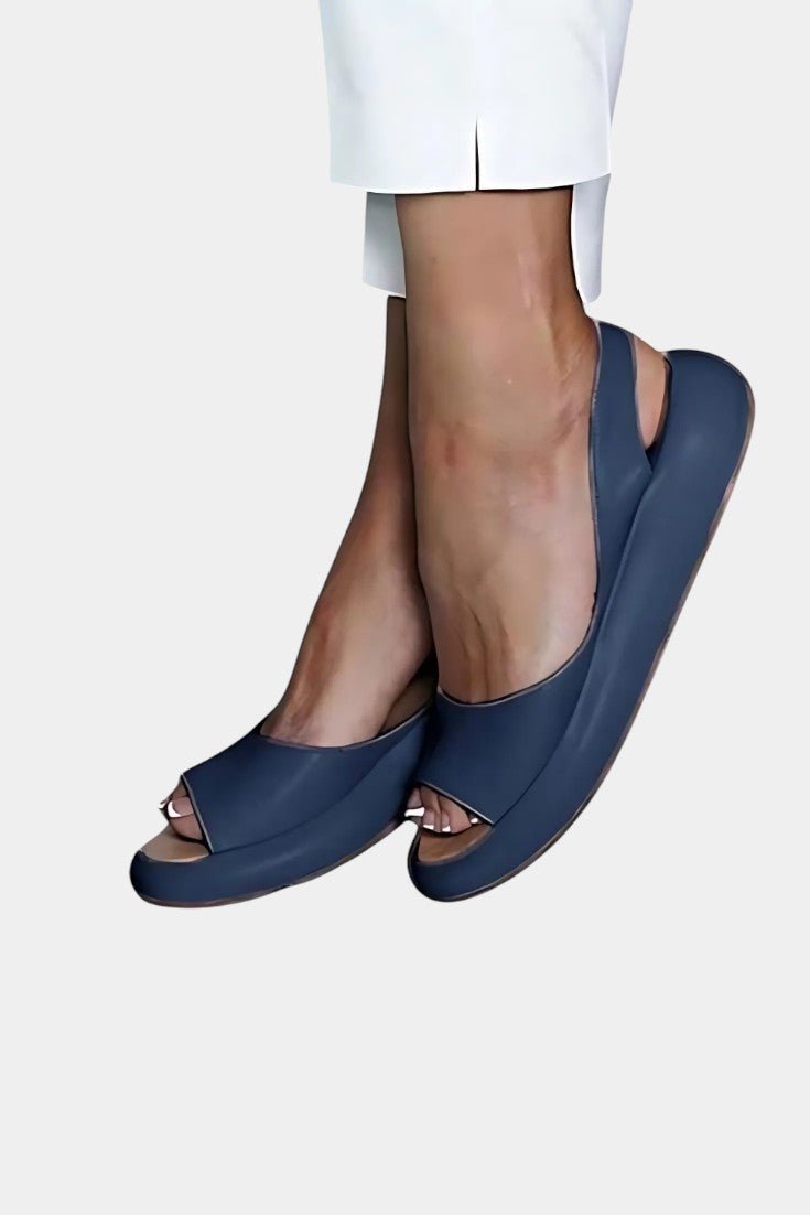 Lilibet Slip - On Comfort Slingback Sandals - Lora Toronto