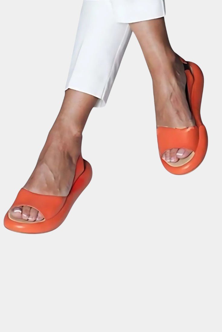 Lilibet Slip - On Comfort Slingback Sandals - Lora Toronto