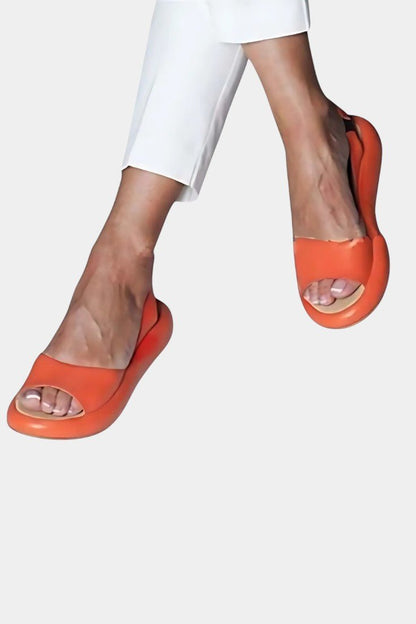 Lilibet Slip - On Comfort Slingback Sandals - Lora Toronto