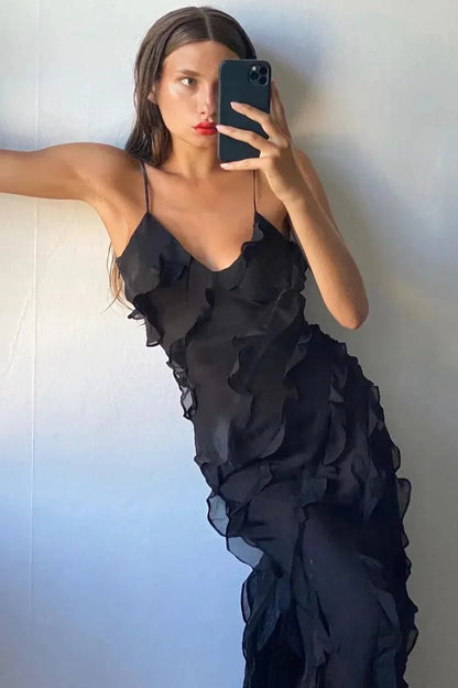 Lottie | Elegant Maxi Dress - Lora Toronto
