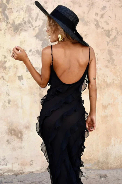Lottie | Elegant Maxi Dress - Lora Toronto