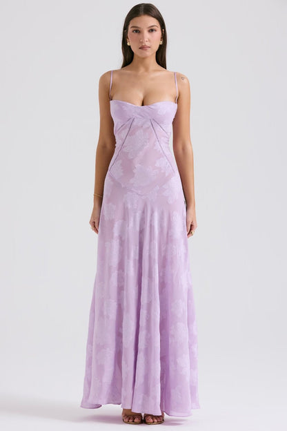 Mabel | Vintage Lace Lamé Dress - Lora Toronto