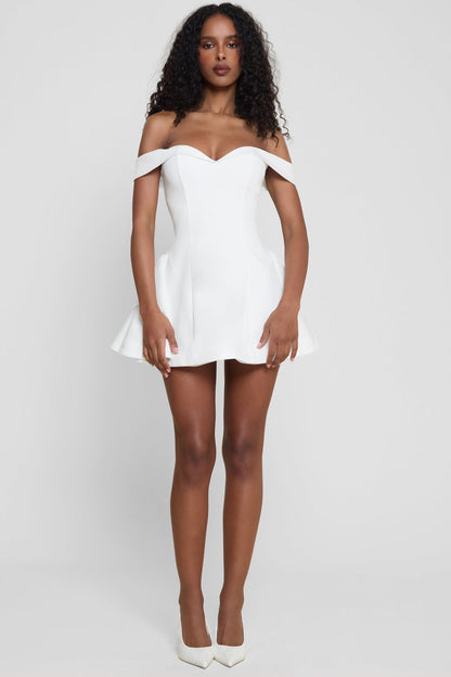 Maria | Babydoll Corset Mini Dress - Lora Toronto