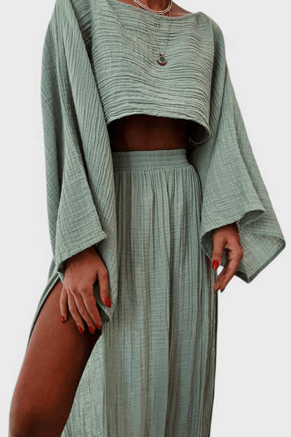 Martha Flowing Two - Piece Set - Lora Toronto