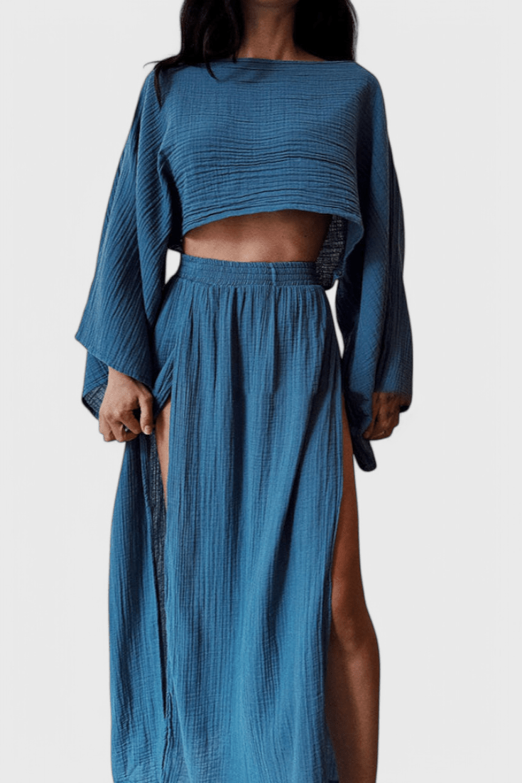 Martha Flowing Two - Piece Set - Lora Toronto