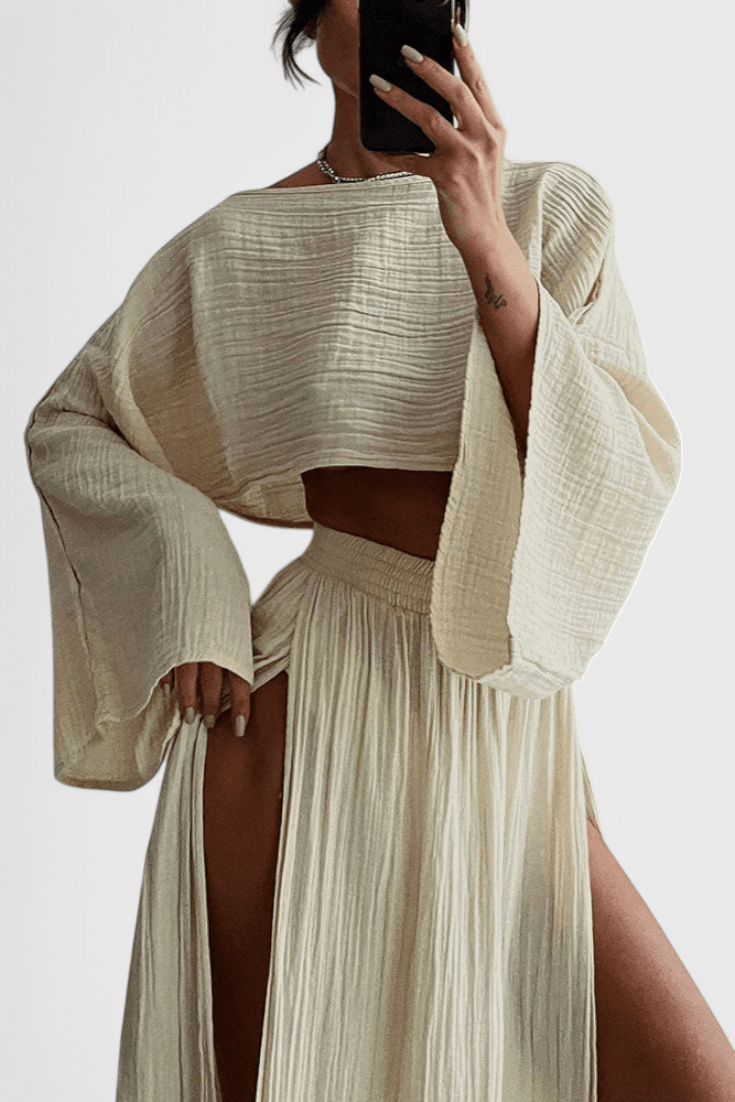 Martha Flowing Two - Piece Set - Lora Toronto