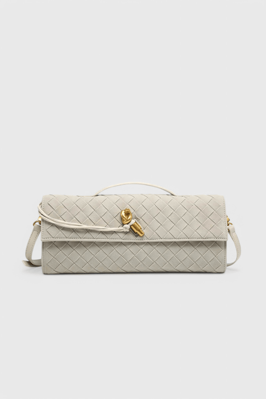 Melanie Classic Suede Shoulder Bag - Lora Toronto