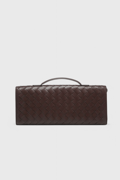 Melanie Clutch with Gold Knot Detail - Lora Toronto