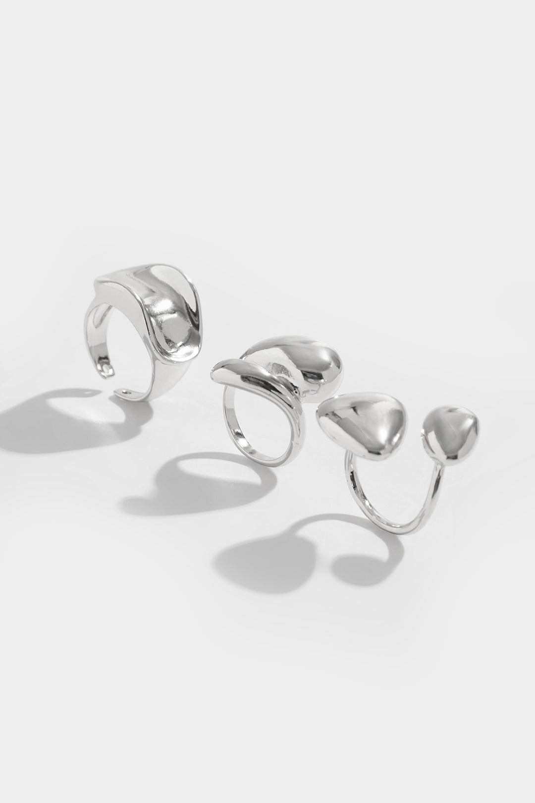 Metal Irregular Rings - Lora Toronto