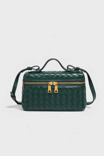 Milla Woven Mini Bag with Gold Hardware - Lora Toronto