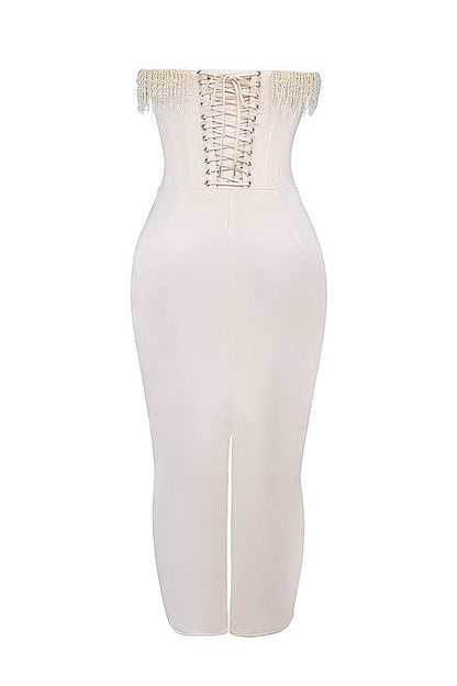 Nalita | Aura of Luxe Midi Dress - Lora Toronto