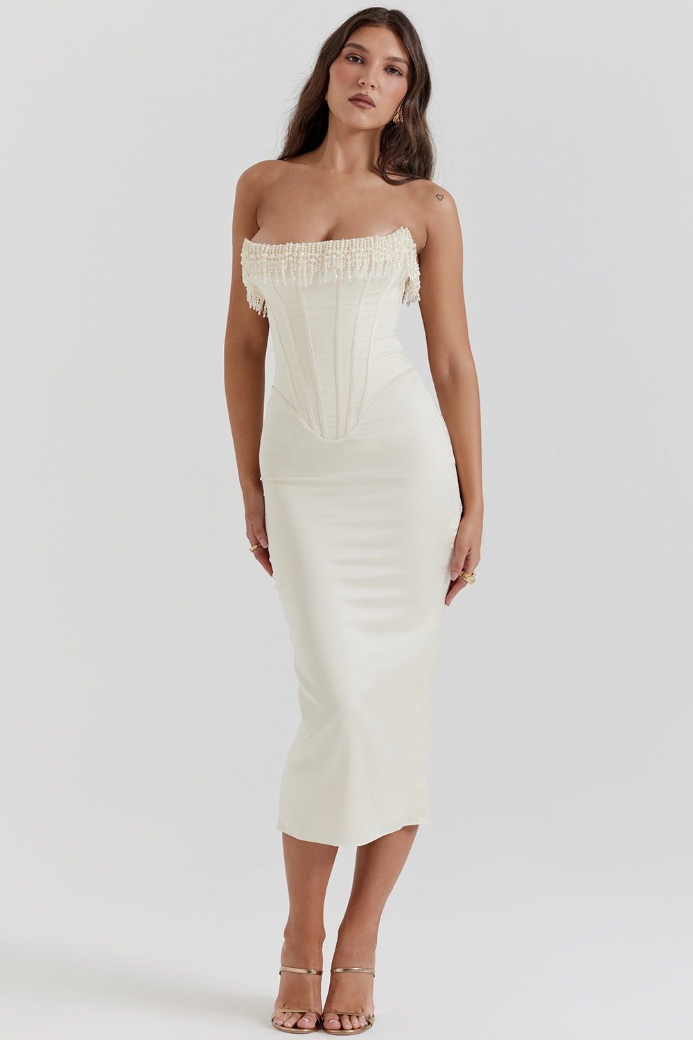 Nalita | Aura of Luxe Midi Dress - Lora Toronto