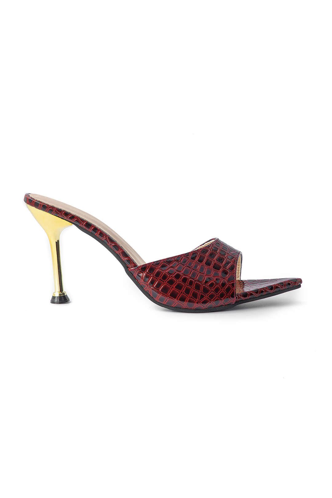 Open Pointed Toe Ankle - strapless High - heeled Sandals - Lora Toronto