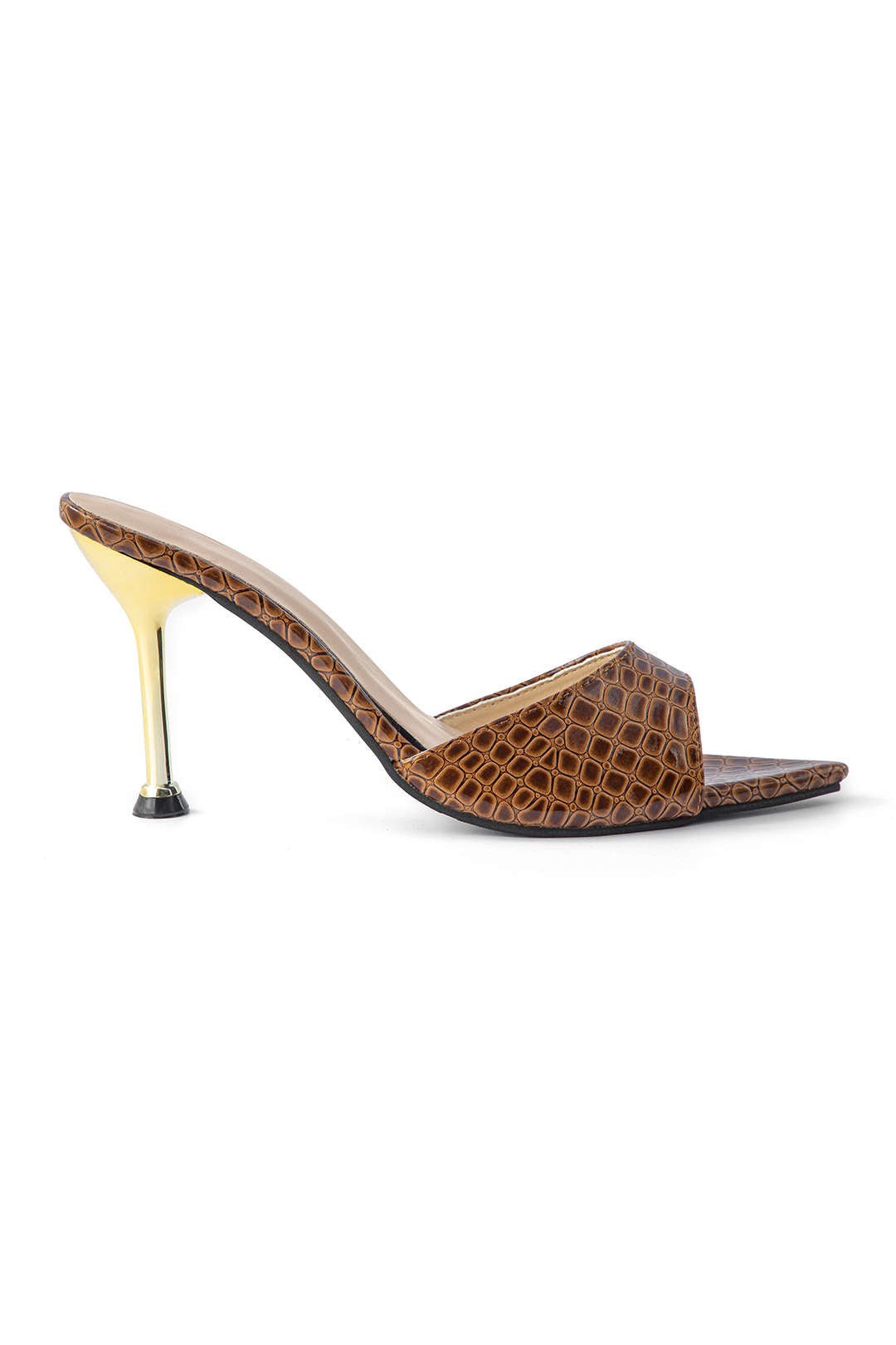 Open Pointed Toe Ankle - strapless High - heeled Sandals - Lora Toronto