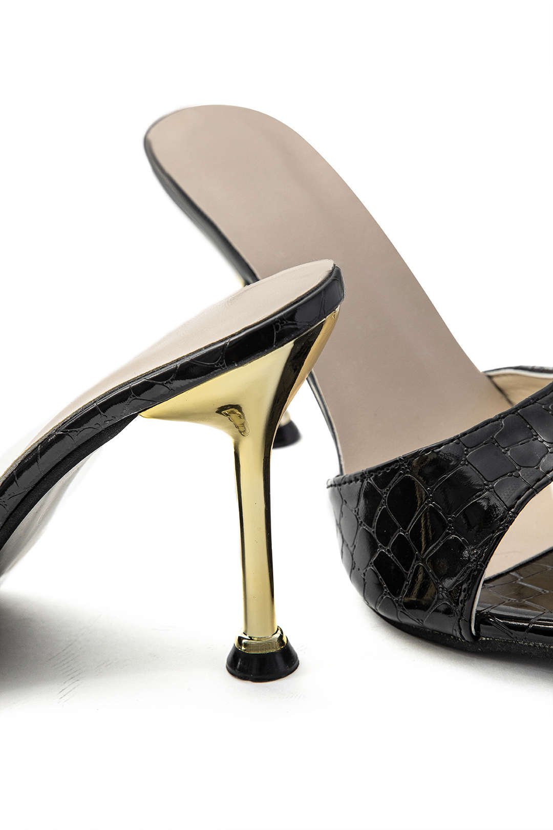 Open Pointed Toe Ankle - strapless High - heeled Sandals - Lora Toronto