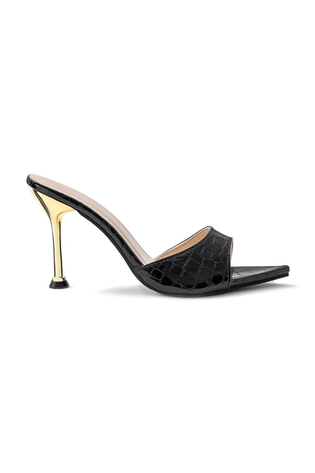 Open Pointed Toe Ankle - strapless High - heeled Sandals - Lora Toronto