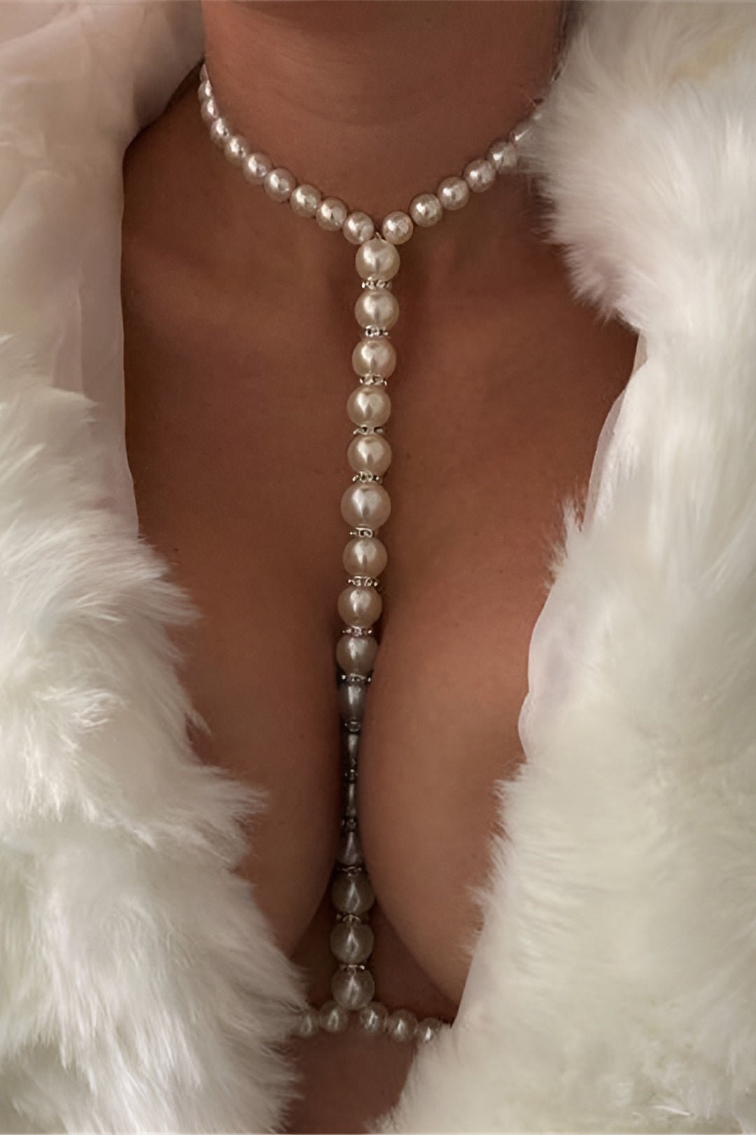 Pearl Body Chain - Lora Toronto