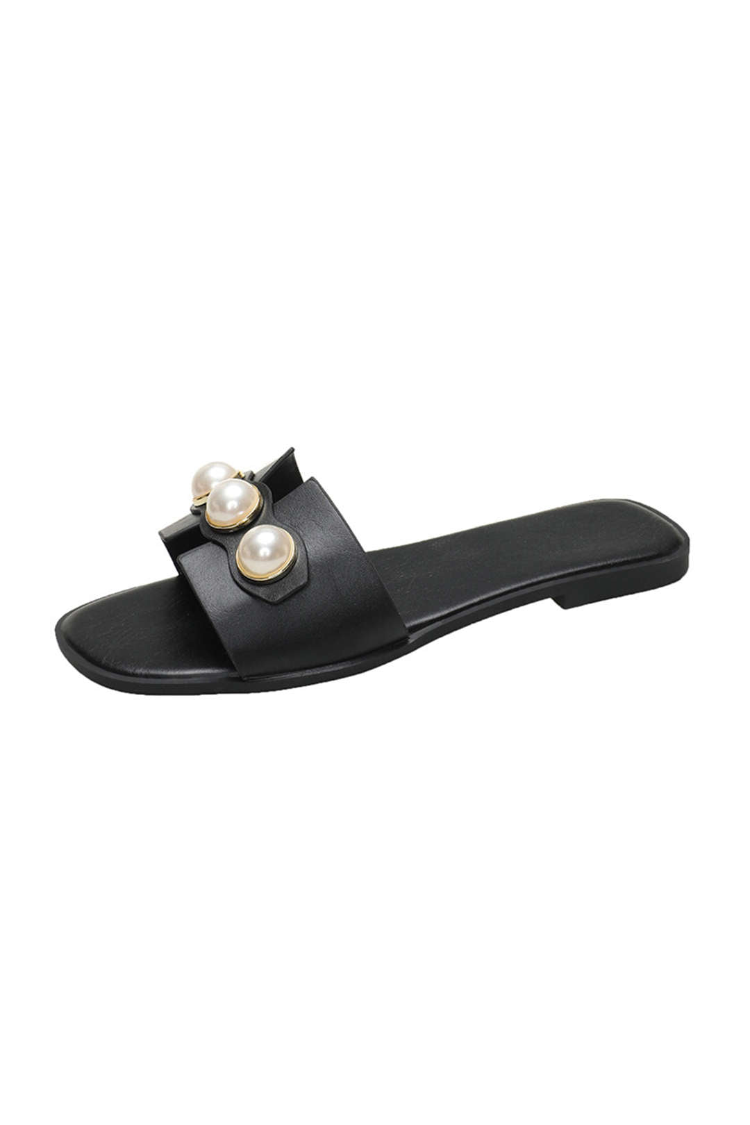 Pearl Flat Slippers - Lora Toronto