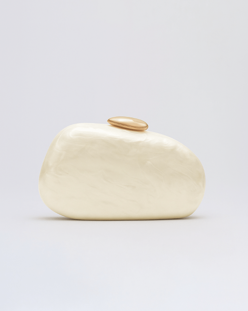 Pearlescent Clutch Bag - Lora Toronto