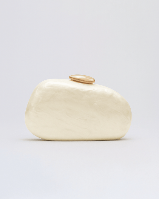 Pearlescent Clutch Bag - Lora Toronto