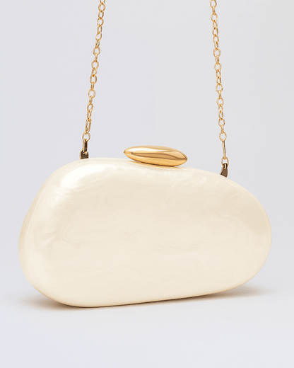 Pearlescent Clutch Bag - Lora Toronto