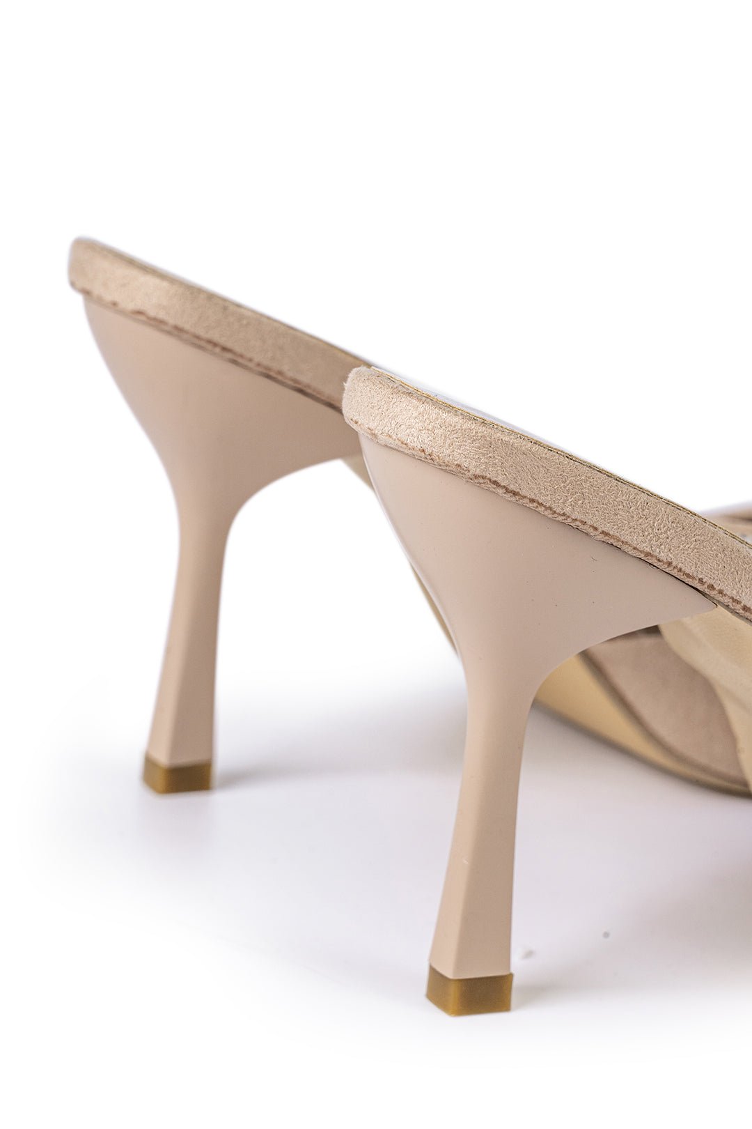 Rhinestone Embellished Pointed - toe High - heeled Sandals - Lora Toronto