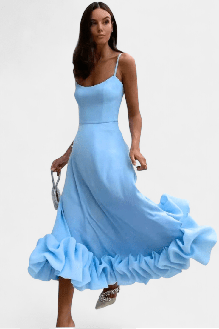 Sela | Graceful Flowing Maxi Dress - Lora Toronto
