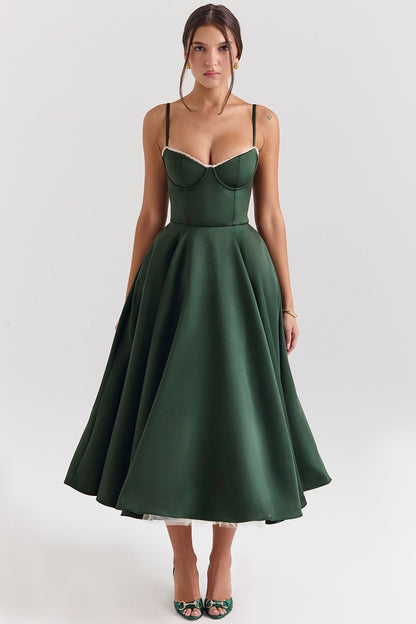 Seraphina | Tulle Midi Dress - Lora Toronto