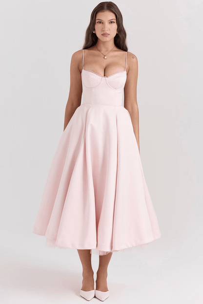 Seraphina | Tulle Midi Dress - Lora Toronto