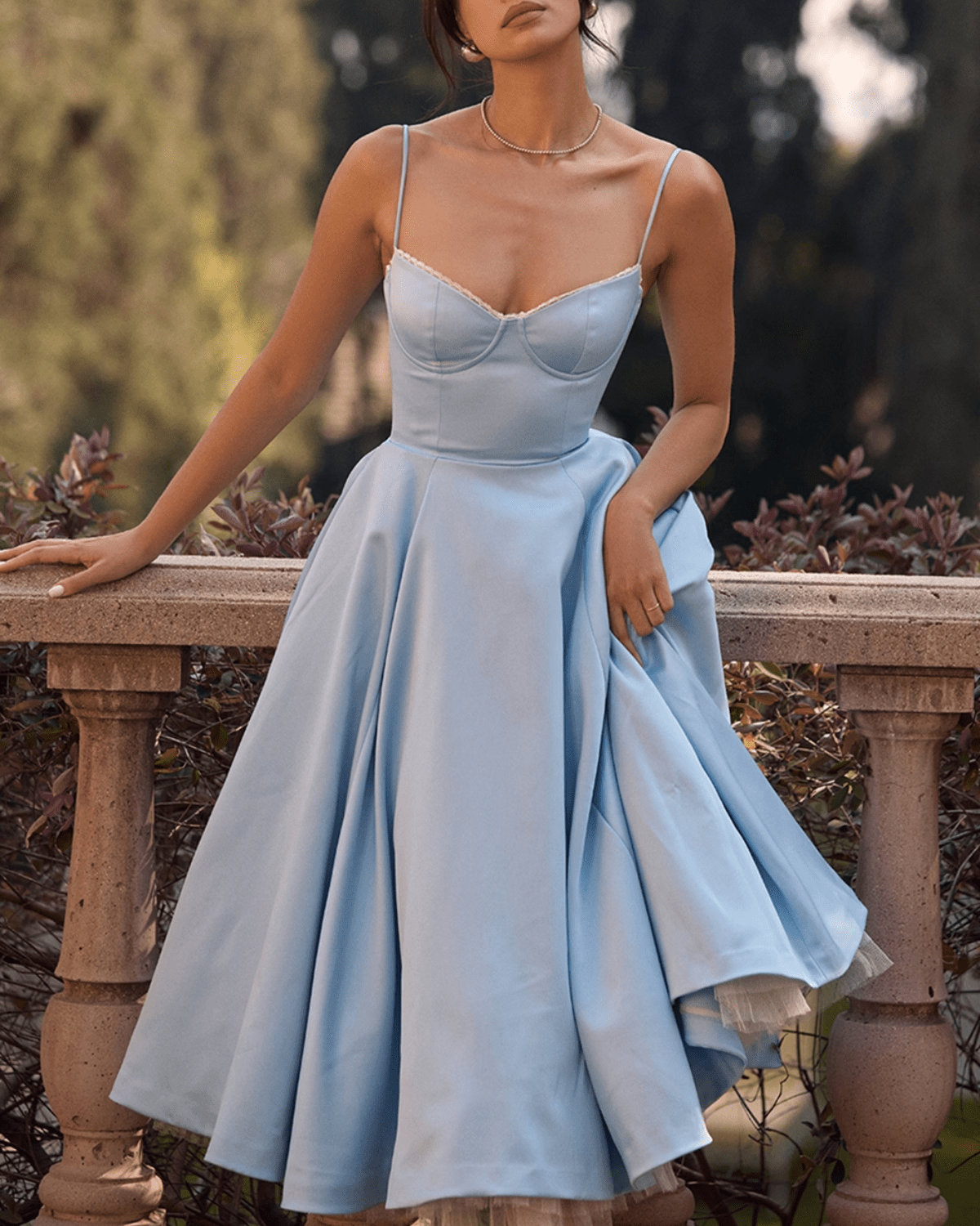 Seraphina | Tulle Midi Dress - Lora Toronto